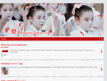 Tablet Screenshot of matsuri-japan.com